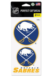 Buffalo Sabres 4x4 2 Pack Auto Decal - Blue