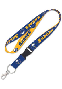 Buffalo Sabres 1" Detachable Buckle Lanyard - Blue