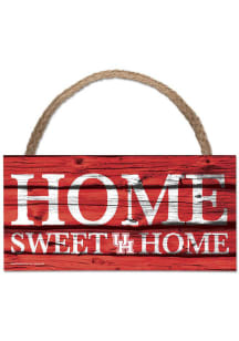 Houston Cougars 5x10 Wood Sign - Red