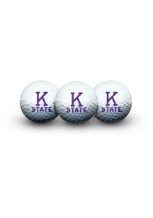 K-State Wildcats 3 Pack Golf Balls