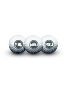 Michigan State Spartans 3 Pack Golf Balls