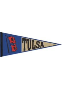 Tulsa Golden Hurricane Team Logo Pennant - Gold