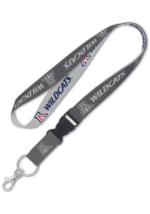 Arizona Wildcats Charcoal Lanyard - Cardinal