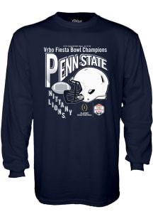 Blue 84 Penn State Nittany Lions Navy Blue Football 2024 Fiesta Bowl Champions Long Sleeve T Shirt