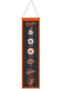 Baltimore Orioles 8x32 Evolution Banner - Black