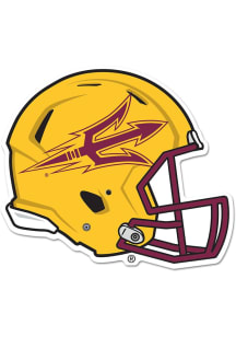 Arizona State Sun Devils Wooden Helmet Sign - Maroon