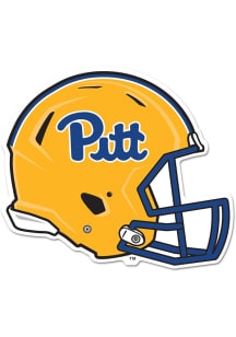 Pitt Panthers Wooden Helmet Sign - Gold