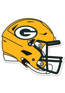 Green Bay Packers Wooden Helmet Sign - Green