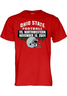 Blue 84 Ohio State Buckeyes Red Rivalry Tee Short Sleeve T Shirt