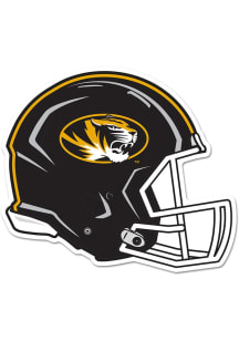 Missouri Tigers Wooden Helmet Sign - Black
