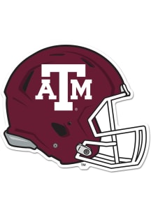 Texas A&M Aggies Wooden Helmet Sign - Maroon