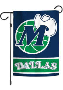Dallas Mavericks Vintage Garden Flag - Blue