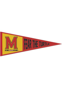Maryland Terrapins 13x32 Slogan Pennant - Red