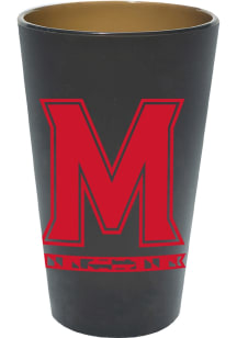 Maryland Terrapins 16oz Silicone Primary Logo Pint Glass - Red