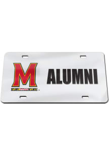 Maryland Terrapins Red Specialty Acrylic Alumni Inlaid Car Accessory License Plate