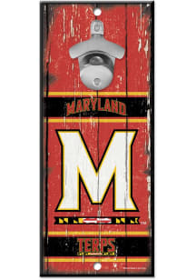 Maryland Terrapins Wall Mount Sign - Red