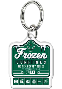 Big Ten 2025 Frozen Confines Keychain - Green