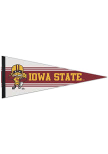 Iowa State Cyclones Vault Football Premium Pennant - Red