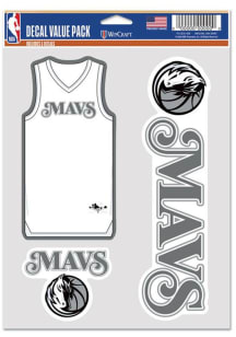 Dallas Mavericks 2026 City Edition Fan Pack Decal Auto Decal - Blue