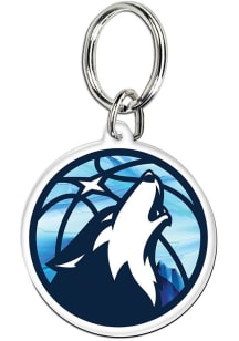 Minnesota Timberwolves 2024 City Edition Premium Keychain Keychain - Navy Blue