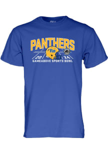 Blue 84 Pitt Panthers Blue Football 2024 Sports bowl Bound Short Sleeve T Shirt