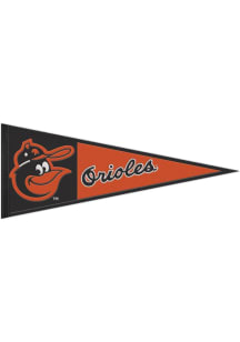 Baltimore Orioles 13x32 Retro Pennant - Black