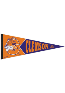 Clemson Tigers Premium Vault Pennant - Orange