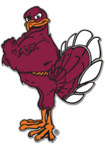 Virginia Tech Hokies Souvenir Mascot Pin - Maroon
