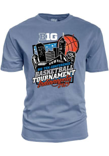Blue 84 Big Ten Blue 2025 Big Ten Basketball Tournament Short Sleeve T Shirt