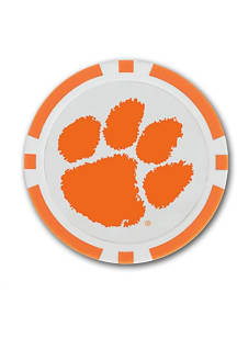 Clemson Tigers 2-Sided Poker Chip Golf Ball Marker