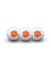 Clemson Tigers 3 Pack Golf Balls