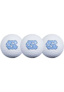 North Carolina Tar Heels 3 Pack Golf Balls