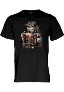 John Cook Nebraska Cornhuskers Black Volleyball Dream Big Short Sleeve Player T Shirt