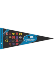 Big Ten Big Ten Mens Tournament Pennant - Black