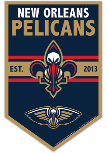 New Orleans Pelicans retro Sign - Navy Blue