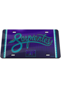 Arizona Diamondbacks Maroon City Connect Metallic Car Accessory License Plate