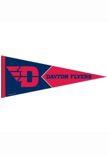 Dayton Flyers 12x30 Premium Pennant - Navy Blue