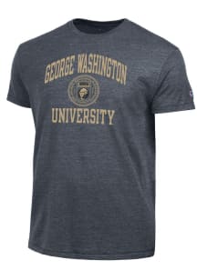 Champion George Washington Revolutionaries Navy Blue No. 1 Triblend Short Sleeve Fashion T Shirt