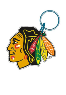 Chicago Blackhawks Premium Acrylic Keychain - Red