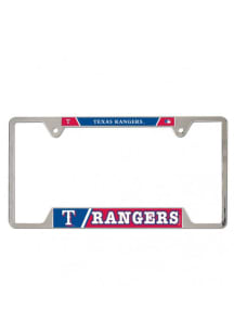 Texas Rangers Metal License Plate Frame - Blue