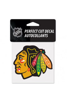 Chicago Blackhawks Team Perfect Cut Auto Decal - Black
