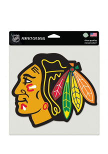 Chicago Blackhawks Perfect Cut Auto Decal - Black