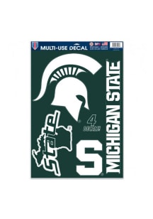 Michigan State Spartans Multi Use Auto Decal - Green