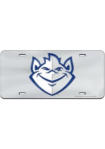 Saint Louis Billikens Silver Team Logo Inlaid Car Accessory License Plate
