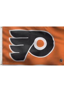 Philadelphia Flyers 3x5 Orange Grommet Silk Screen Grommet Flag - Orange