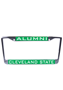 Cleveland State Vikings Alumni Inlaid License Plate Frame - Green