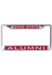 Ohio State Buckeyes Alumni Inlaid License Plate Frame - Red