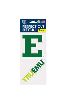 Eastern Michigan Eagles 4x4 2 Pack Auto Decal - Green