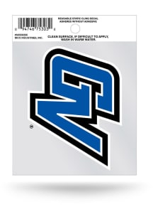Grand Valley State Lakers Small Auto Static Cling Decal - Blue