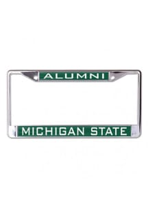 Michigan State Spartans Alumni Inlaid License Plate Frame - Green